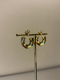 Rainbow Hug Me Hoops